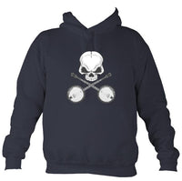 Skull & Banjos Hoodie-Hoodie-Denim-Mudchutney