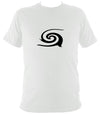 Tribal spiral t-shirt - T-shirt - White - Mudchutney